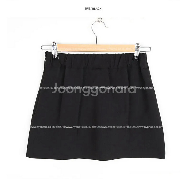 히프나틱 루케리 포멀 치마바지 블랙 에이블리--2