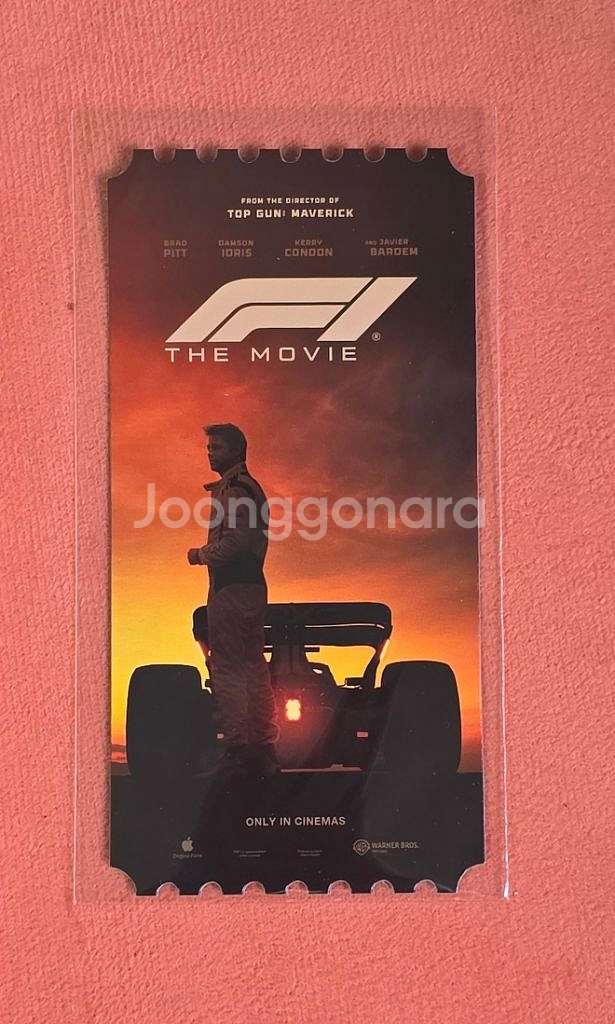 f1 더무비 땡스투 오리지널티켓 오티 메가박스 특전 굿--0