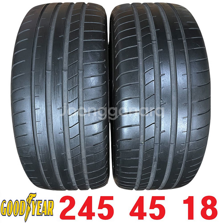 245 45 18(중고)굿이어 이글F1 런플렛 2본가격--0