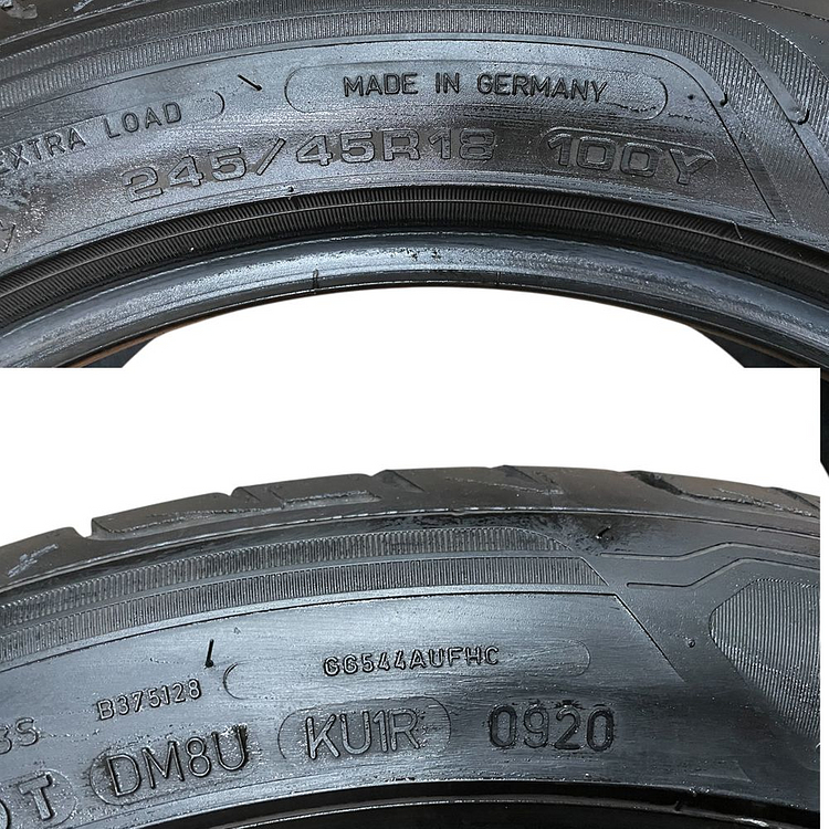 245 45 18(중고)굿이어 이글F1 런플렛 2본가격--3