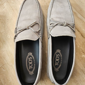 TODS 토즈 스웨이드 로퍼 9A