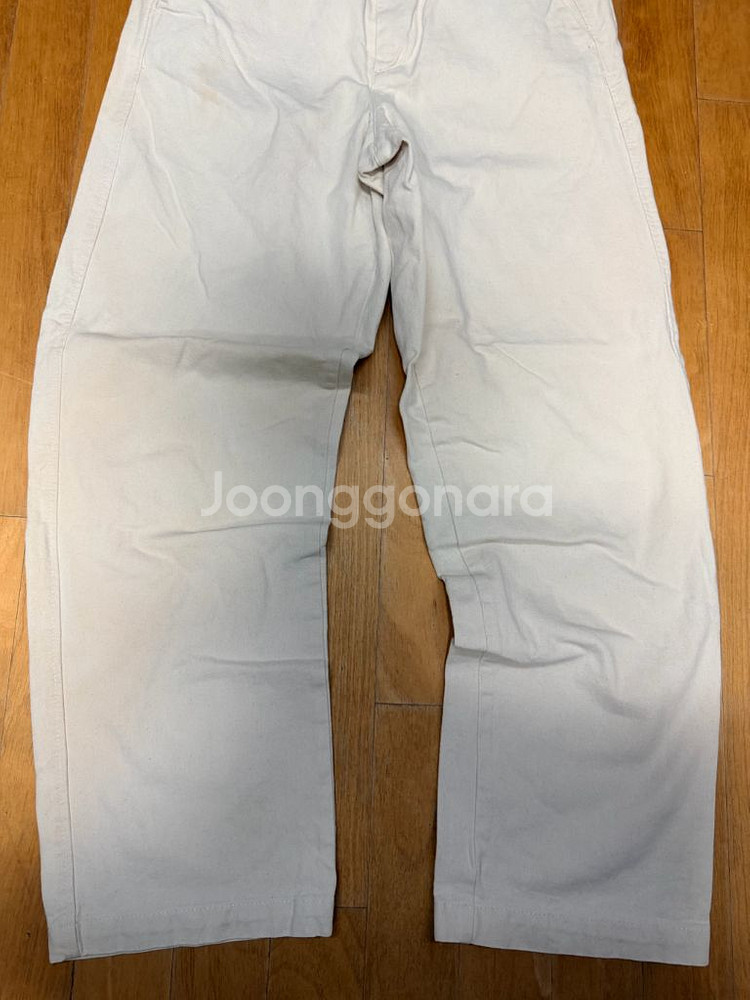 자라 와이드 핏 캐쥬얼 코튼 밴딩 팬츠 M--4