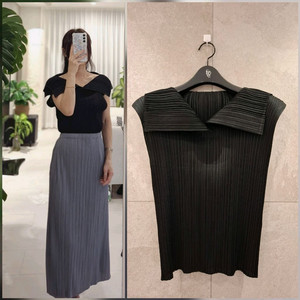 플리츠플리즈 23.7월 먼슬리 빅카라탑 이세이미야케