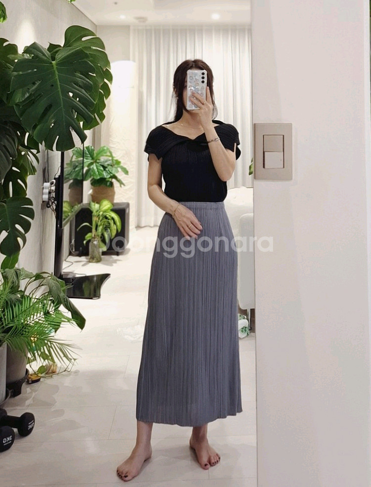 플리츠플리즈 23.7월 먼슬리 빅카라탑 이세이미야케--9