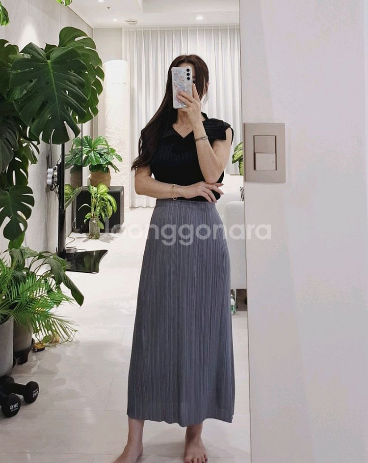 플리츠플리즈 23.7월 먼슬리 빅카라탑 이세이미야케--6