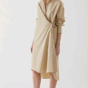 코스 cos 르메르맛 랩셔츠 드레스 38사이즈