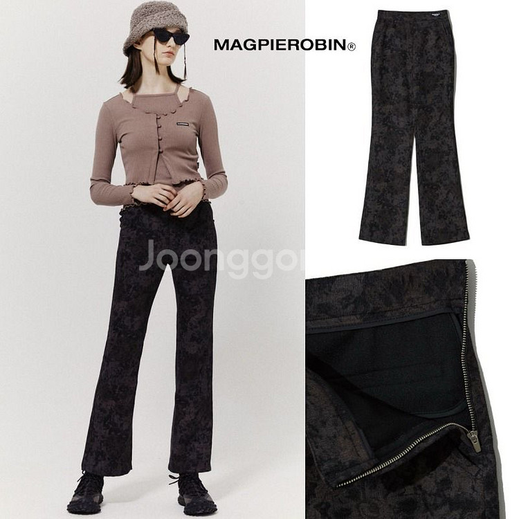 맥파이로빈 벨라 팬츠 (와인)--0