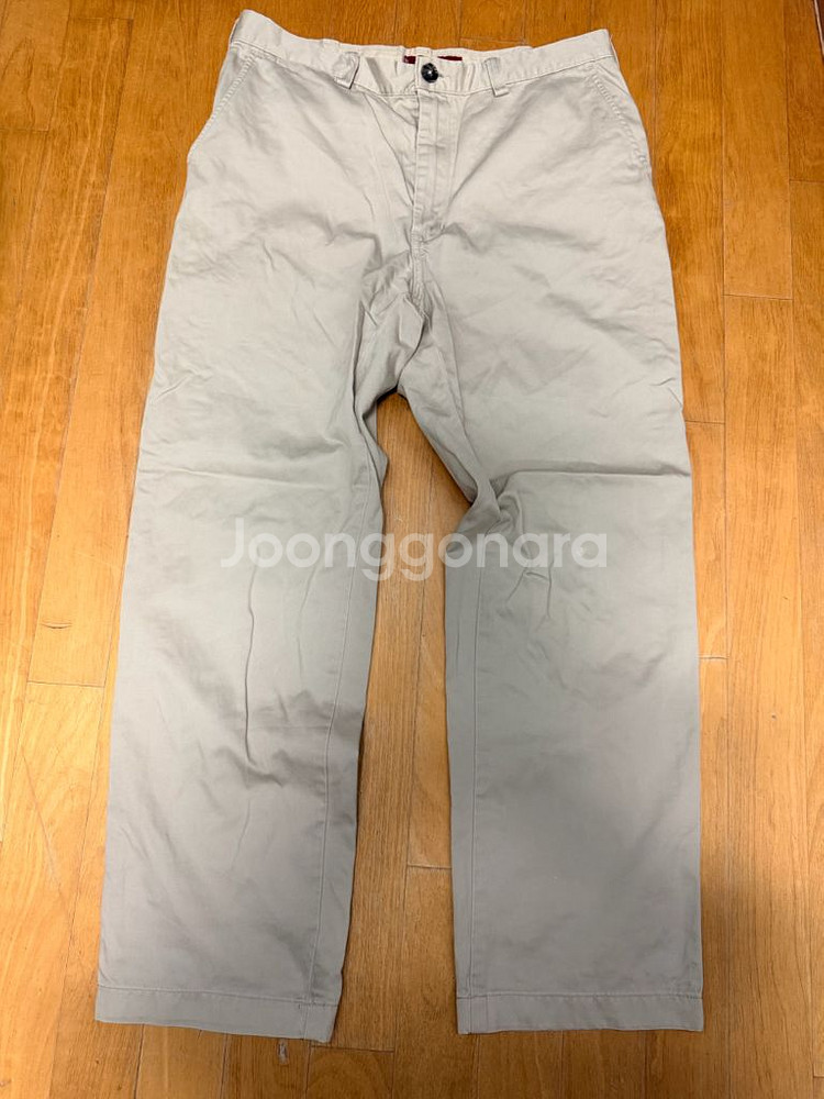 리바이스 레드탭 재팬 메이드 레귤러핏 치노팬츠 36--0