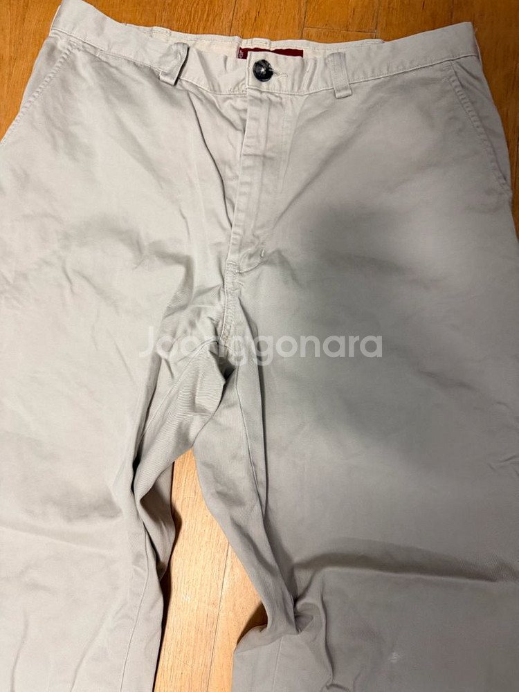 리바이스 레드탭 재팬 메이드 레귤러핏 치노팬츠 36--2