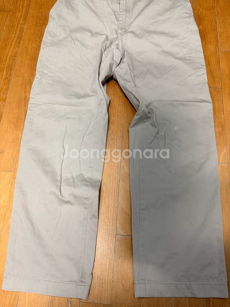 리바이스 레드탭 재팬 메이드 레귤러핏 치노팬츠 36--4