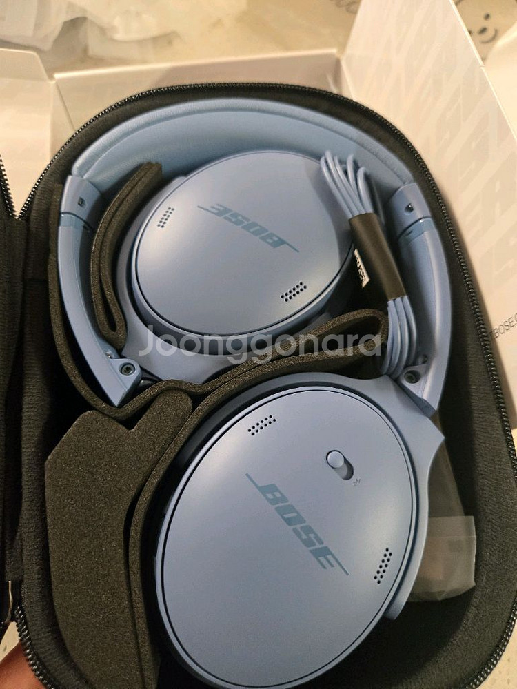 보스 QC 헤드폰, 블루더스크, Bose QC Head--2
