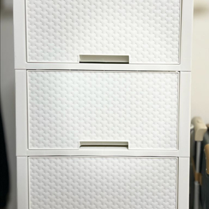 라탄 서랍장 3단 (x2개)