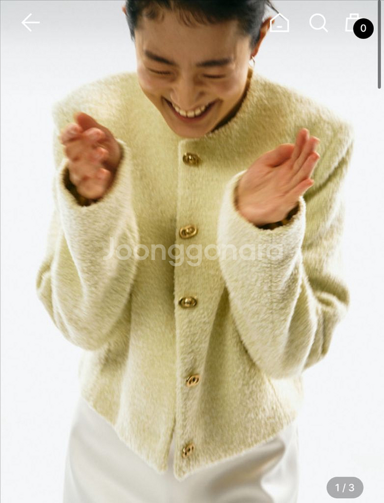 아르카익 bookle tweed jacket lemon--0