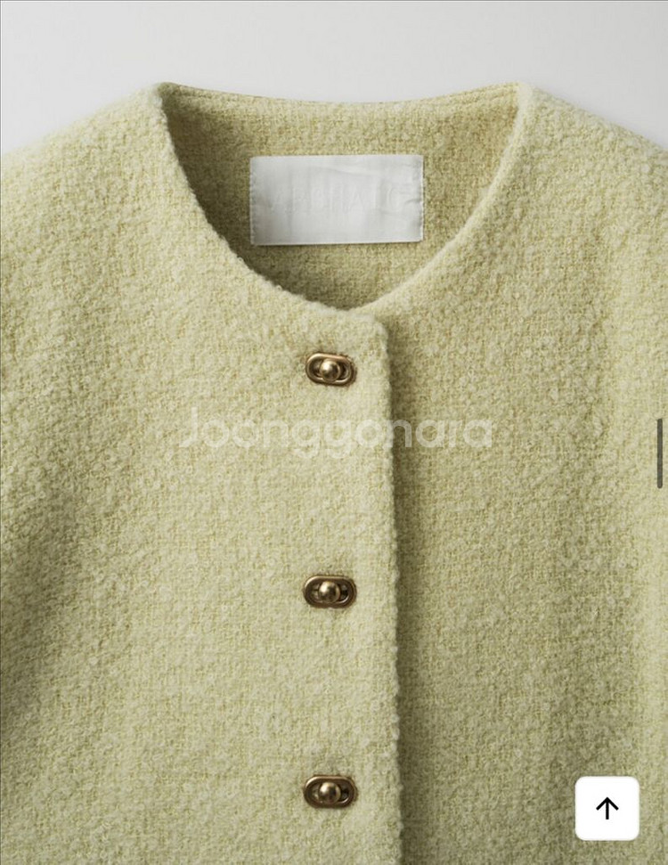 아르카익 bookle tweed jacket lemon--2