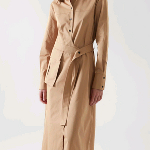 코스 cos 벨트 셔츠 드레스 8사이즈(38)