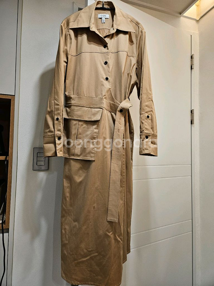 코스 cos 벨트 셔츠 드레스 8사이즈(38)--1