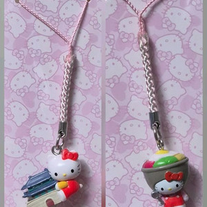 키티 팝업 한정 스트랩 일괄-서울+전주