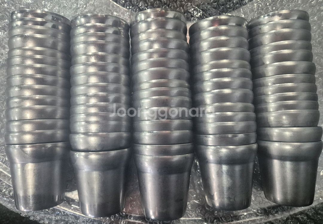 스텐 물컵 69개 판매합니다--0