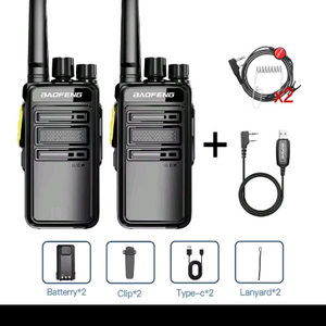 2pcs디지털위키토키무전기
