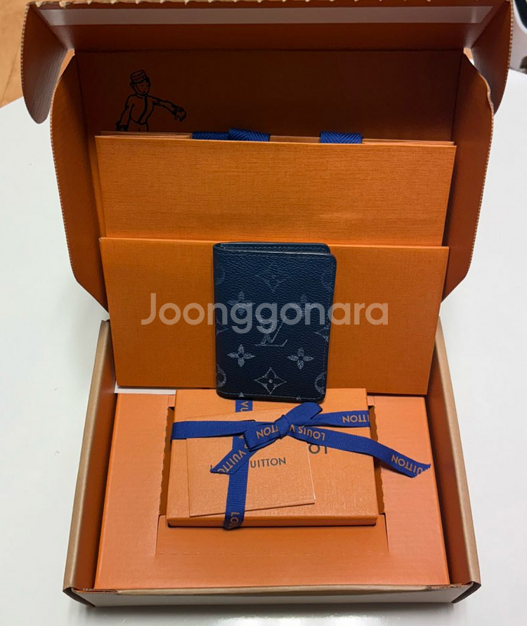 정품)루이비통 지갑 포켓 오거나이저 M11548 새상품--0
