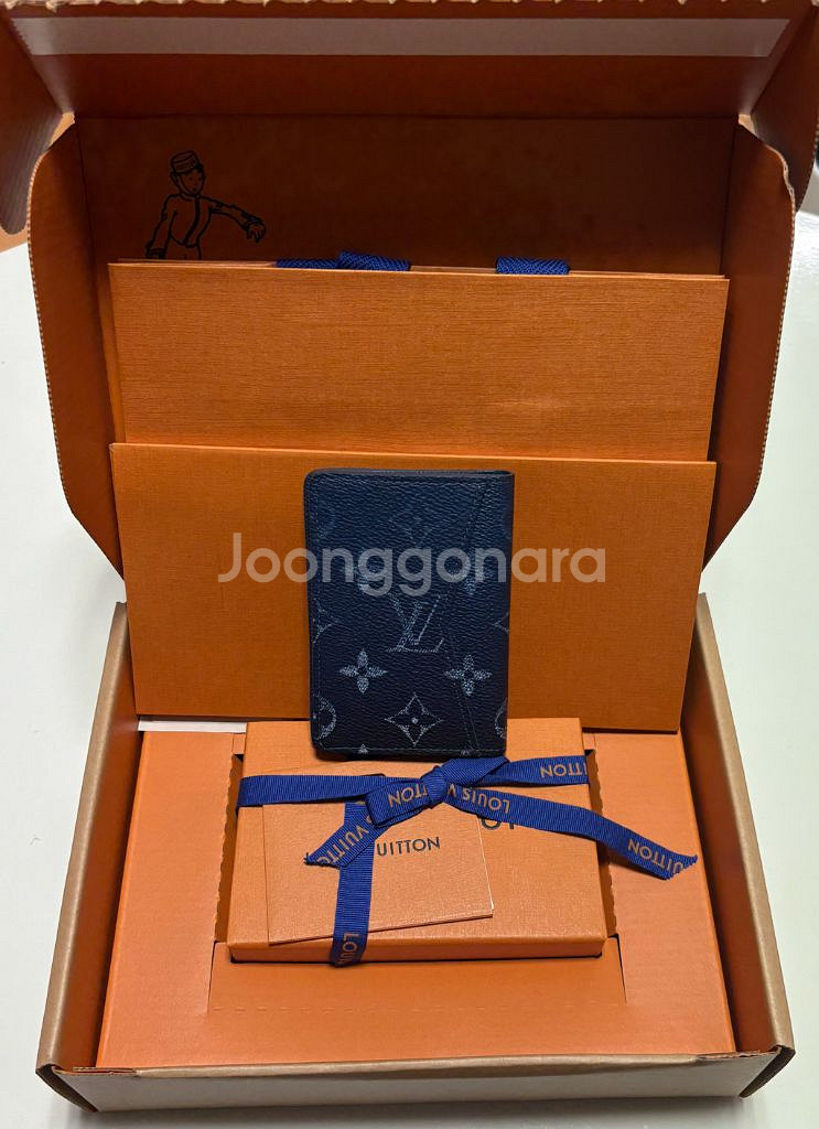 정품)루이비통 지갑 포켓 오거나이저 M11548 새상품--1