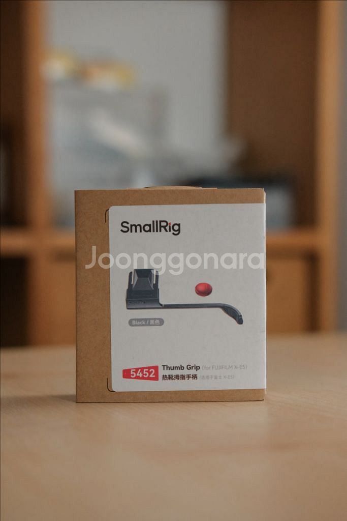 스몰리그 5452 X-E5 전용 엄지그립 블랙--0