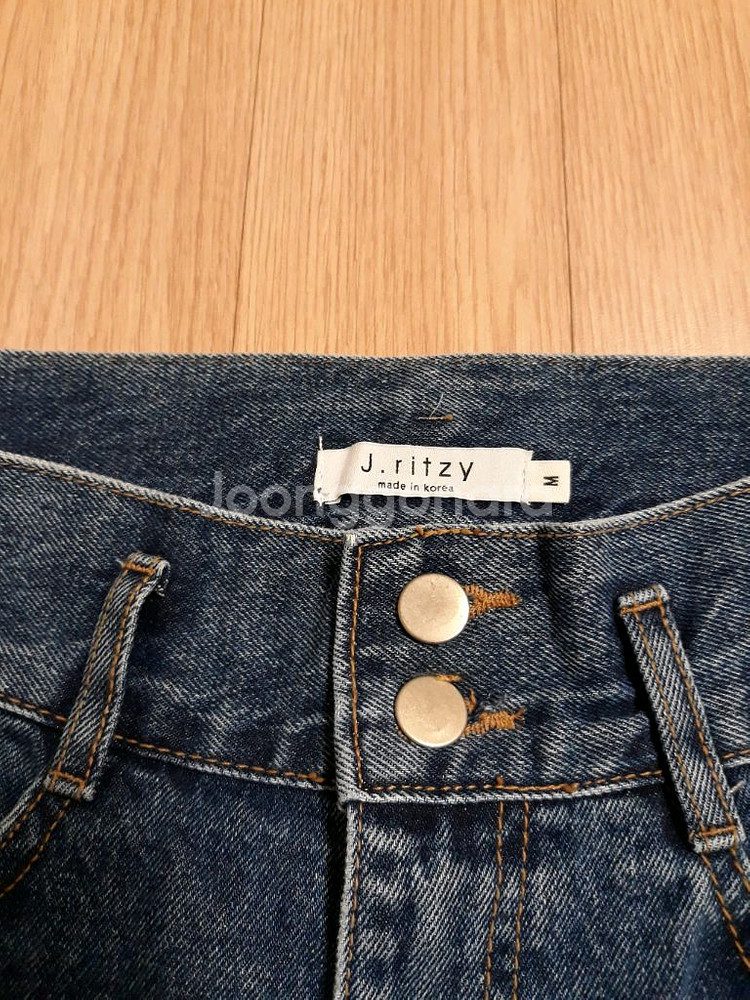 (텍달린 새상품 ) 청바지 데님 중청 팬츠 (M)--1