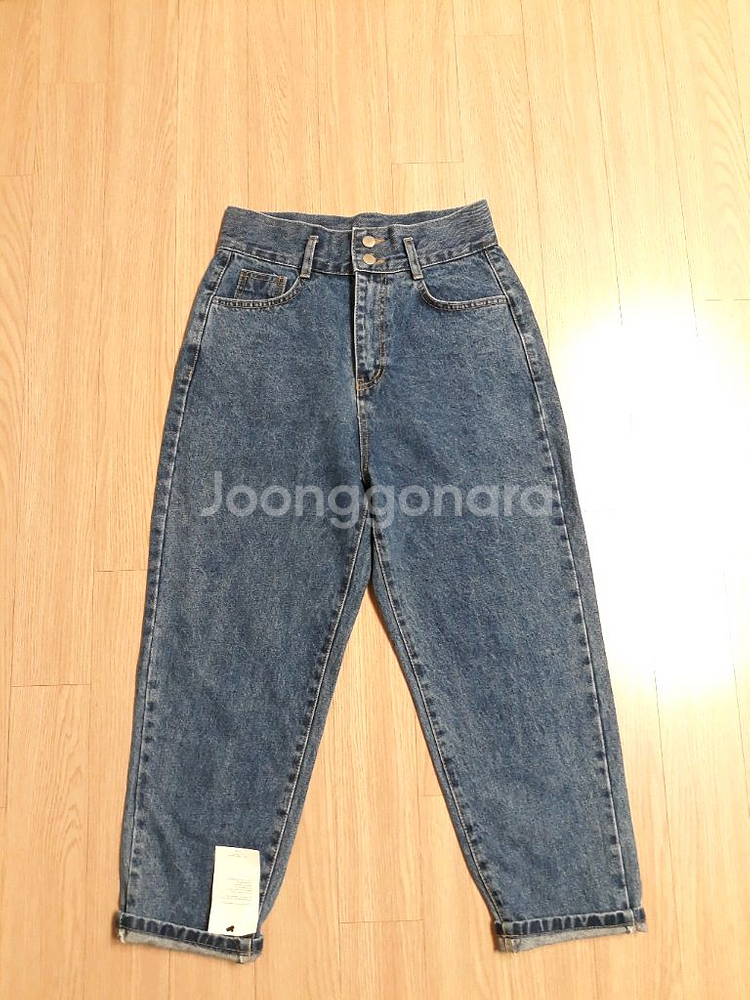 (텍달린 새상품 ) 청바지 데님 중청 팬츠 (M)--0