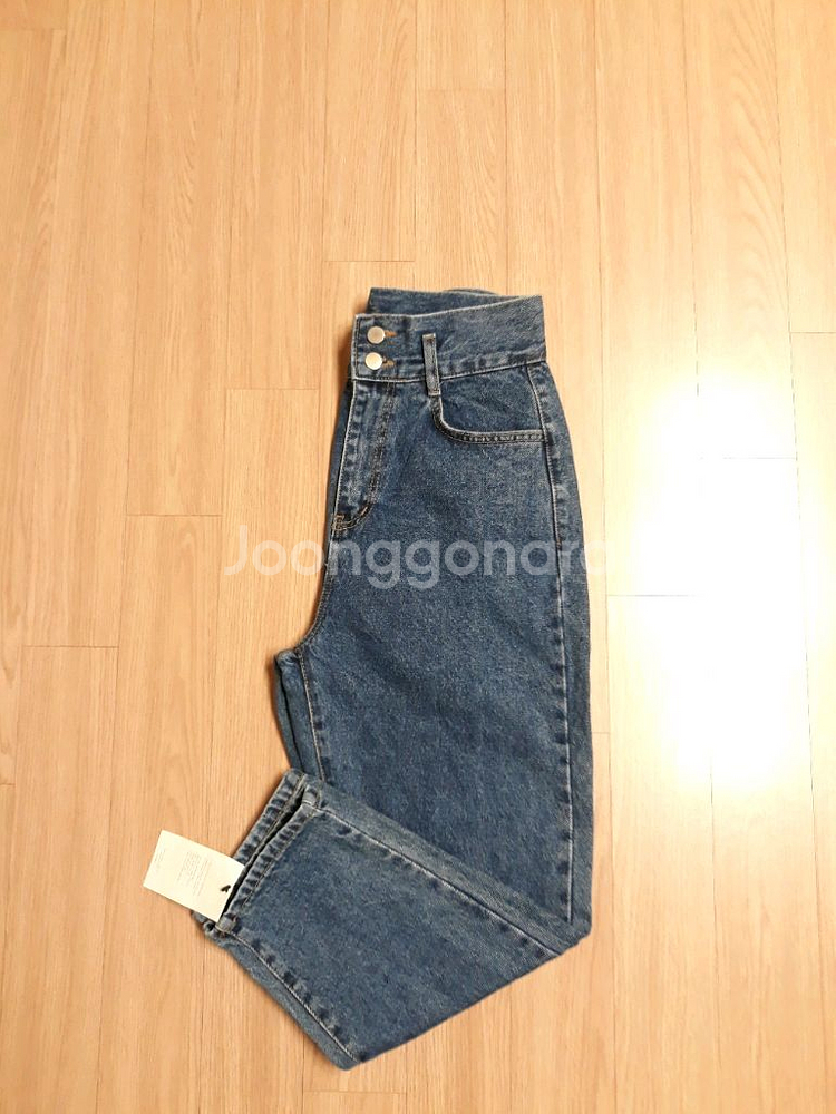 (텍달린 새상품 ) 청바지 데님 중청 팬츠 (M)--8