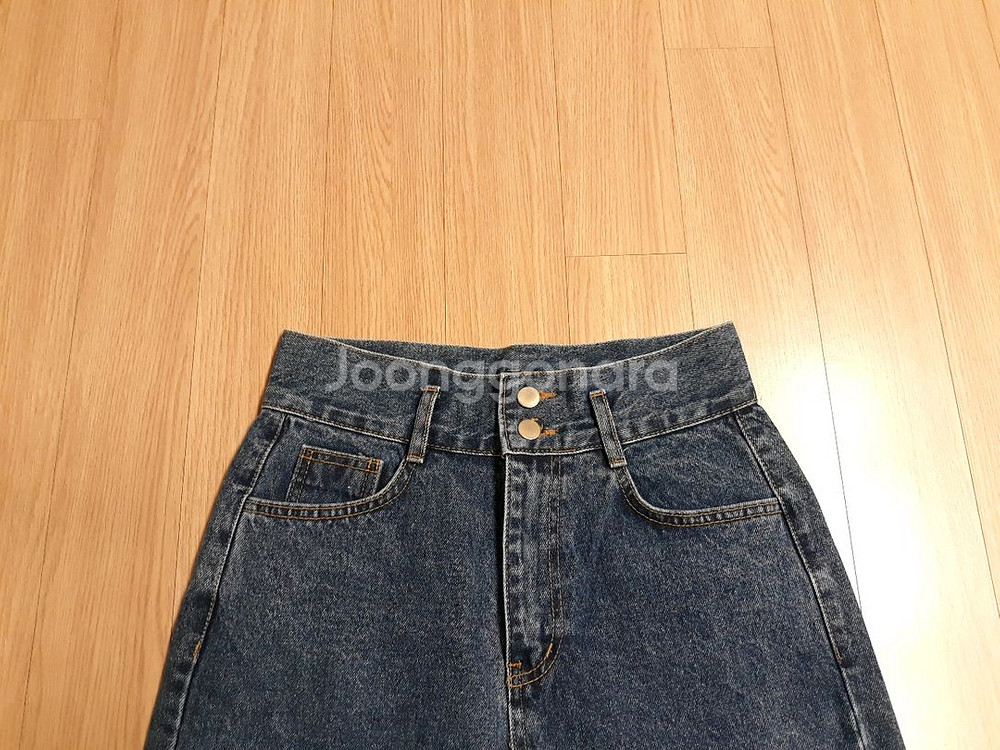 (텍달린 새상품 ) 청바지 데님 중청 팬츠 (M)--3