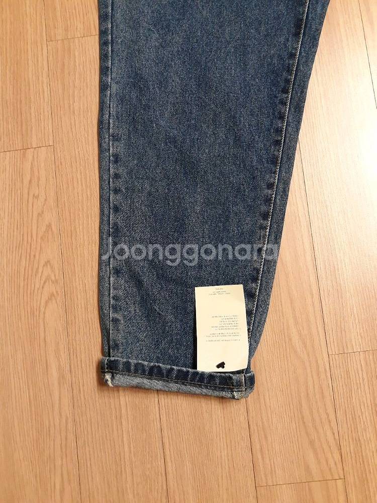 (텍달린 새상품 ) 청바지 데님 중청 팬츠 (M)--6