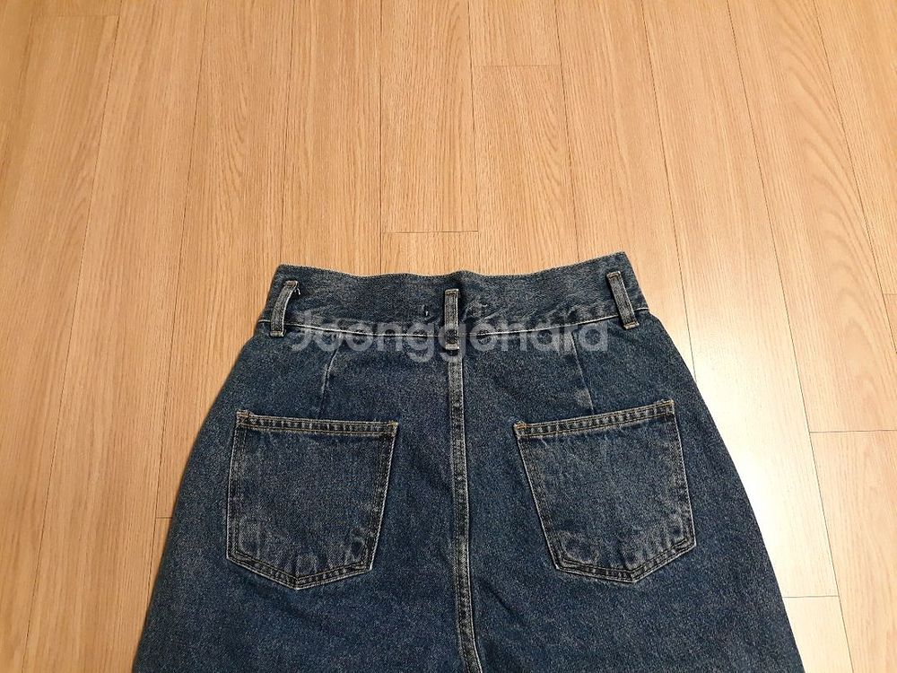 (텍달린 새상품 ) 청바지 데님 중청 팬츠 (M)--4