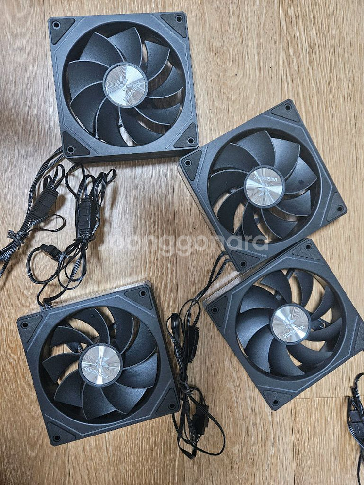 ICEROCK G30-120 argb 케이스 팬 4개--1