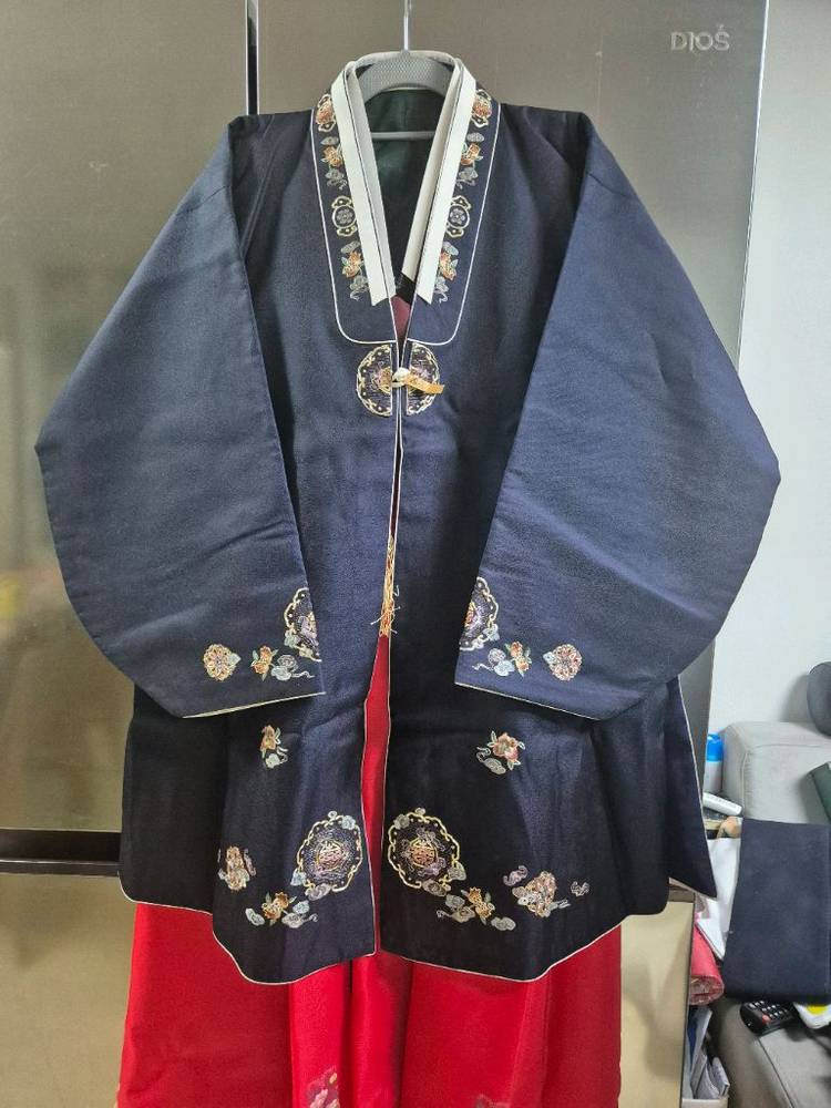 신랑 신부 한복--1