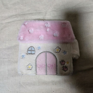 핑크 하우스 퍼 콜렉트북 포카 털 바인더