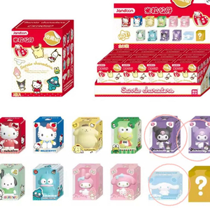 산리오 쿠로미 시나모롤 쌀알 피규어