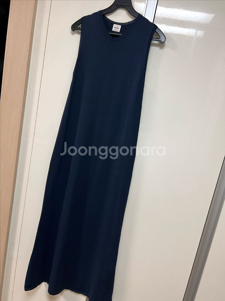 라온 슬리브리스 니트 롱원피스 나시민소매썸머여름 뮤제라--0