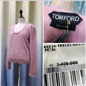 (정품/새상품) 톰포드 앙고라 장식 니트 / S 55