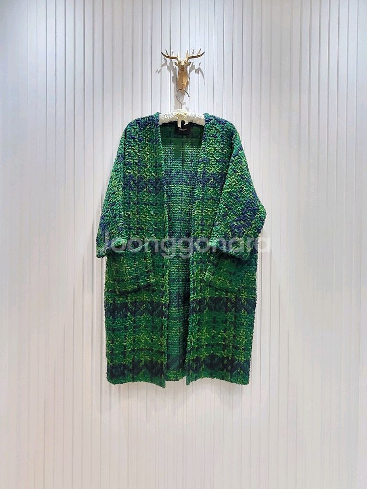 VANAKE 울혼방 트위드st 코트 가디건 (F)--1