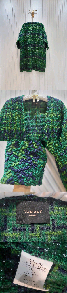 VANAKE 울혼방 트위드st 코트 가디건 (F)--3