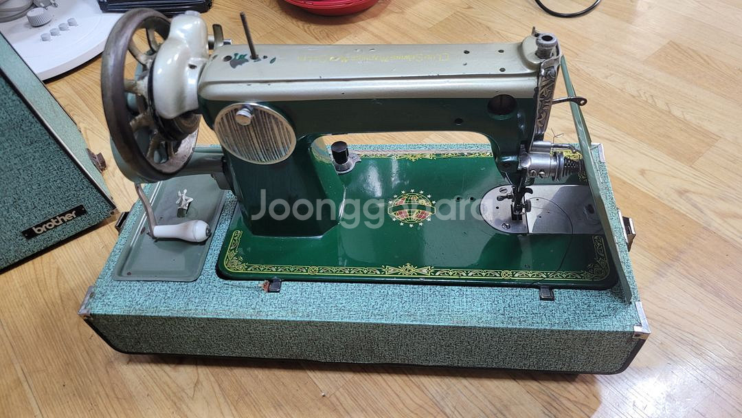 빈티지 미싱 진열용--1
