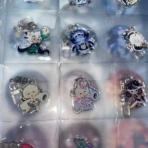 ★ 키링 캔뱃지 보관 속지 하이하바 A4 플랩 12포켓