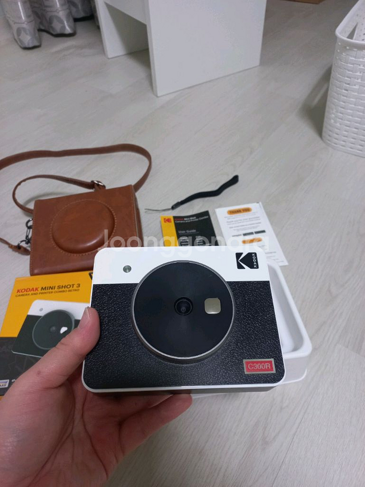 코닥 미니샷3 레트로 C300R,가죽 케이스,전용케이스--0
