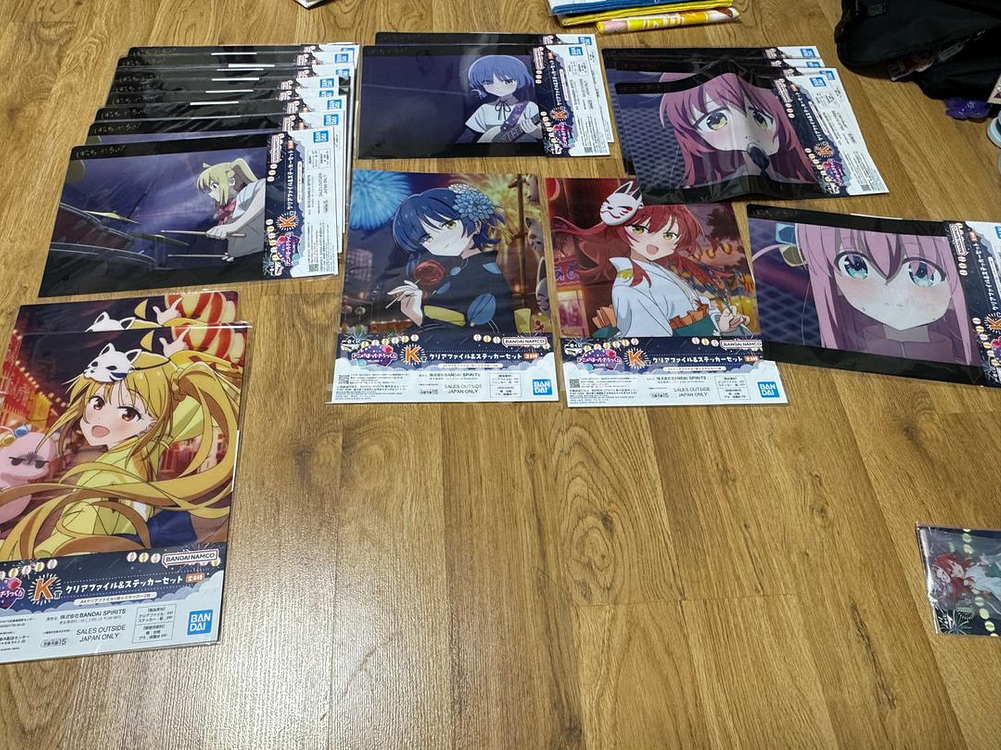 봇치더록 봇치더락 제일복권 하위상 g h l I j상--4