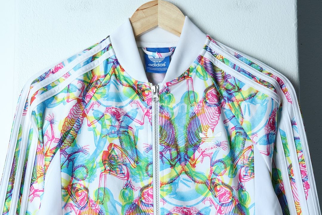 (S) 아디다스 집업져지 트랙탑 카르노브스키 카멜레온--2