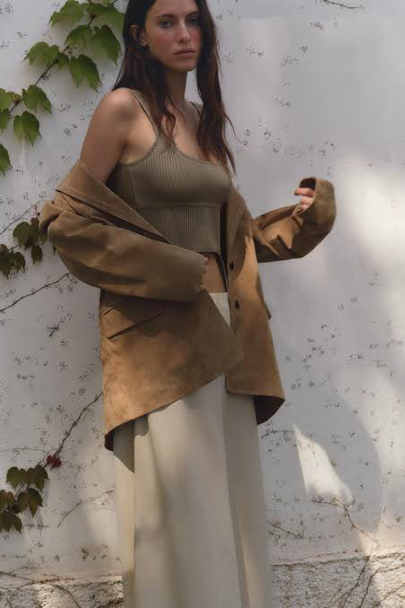 (새상품) ZARA 자라 코르셋니트탑--1