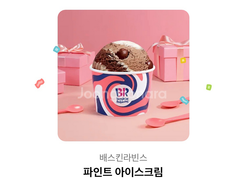 베스킨라빈스 파인트 아이스크림--0