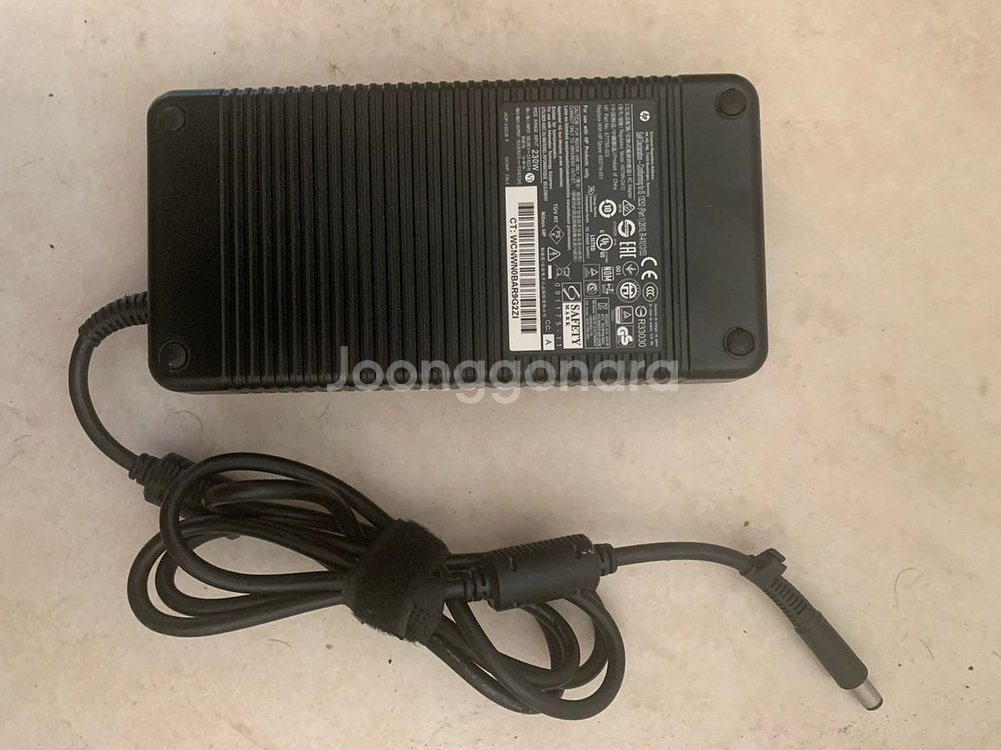 hp 정품아답터 19.5v 11.8a 입니다--1
