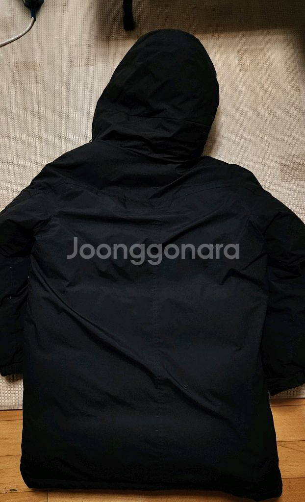 휠라주니어 구스중기장패딩--4