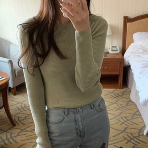 (새제품) 리브레 cash ribbied knit